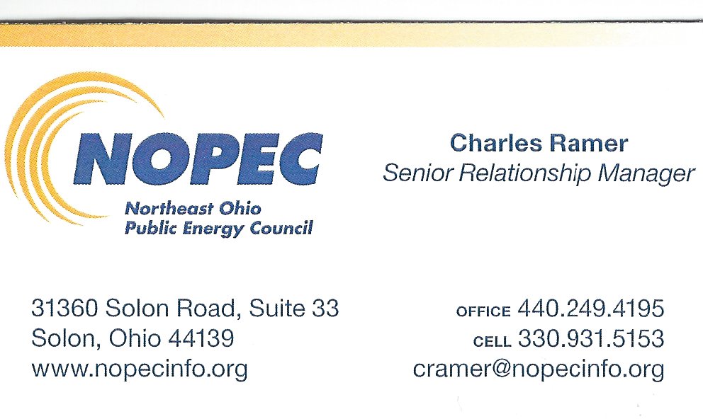 Charles Ramer NOPEC trustee