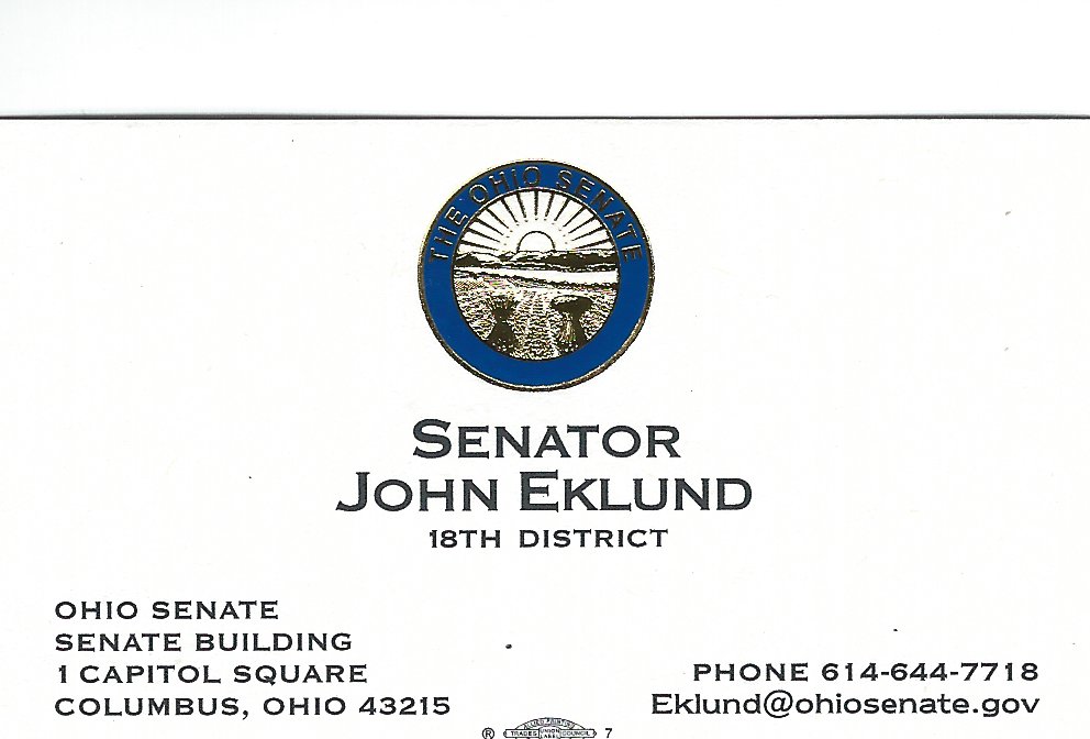 John Eklund State Senate