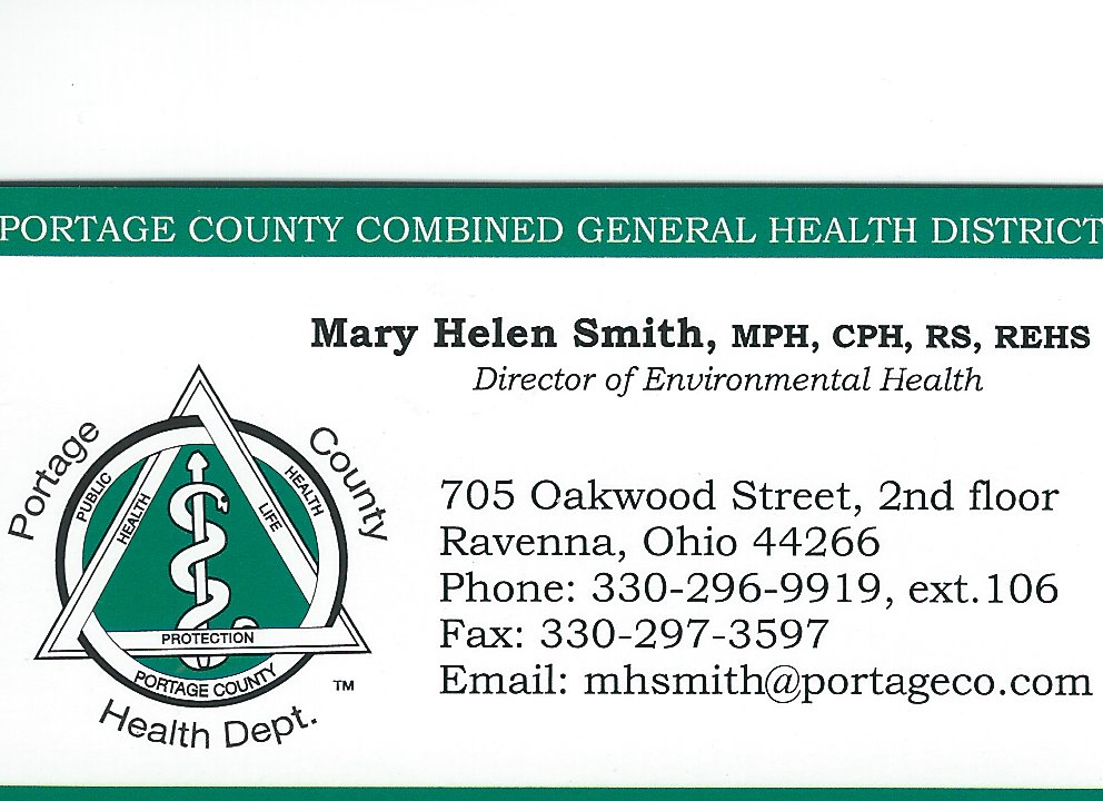 Mary Helen Smith Portage Co Health Dept
