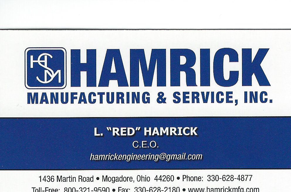Red Hamrick Hamrick Manufacturing