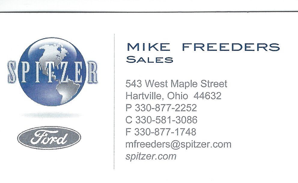 Mike Freeders Spitzer Ford