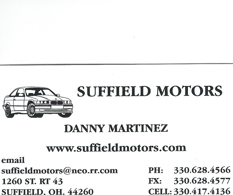 Danny Martinez Suffield Motors