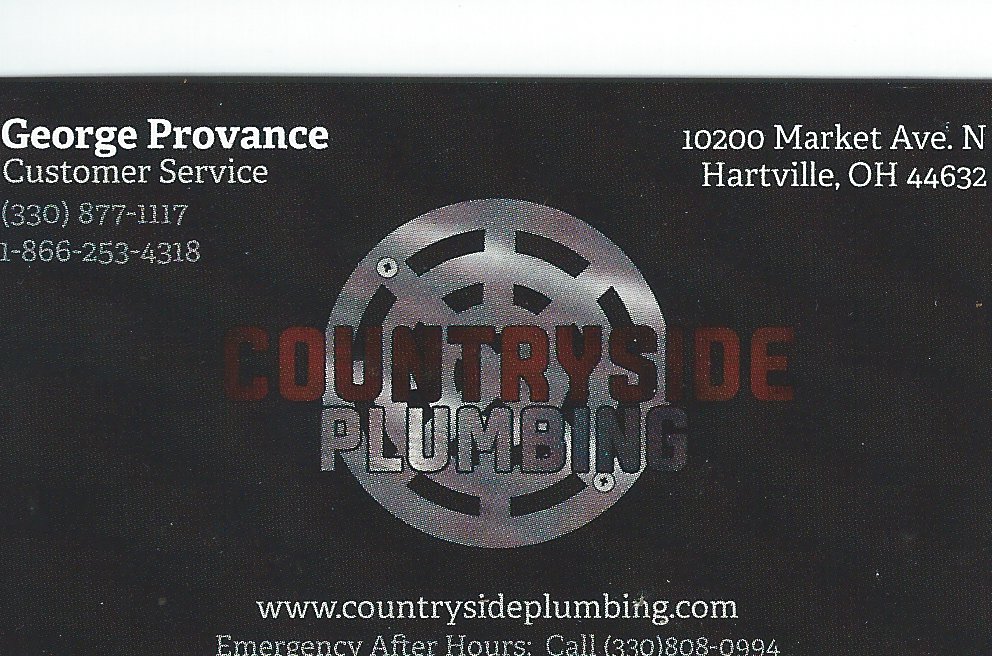 George Provance Countryside Plumbing