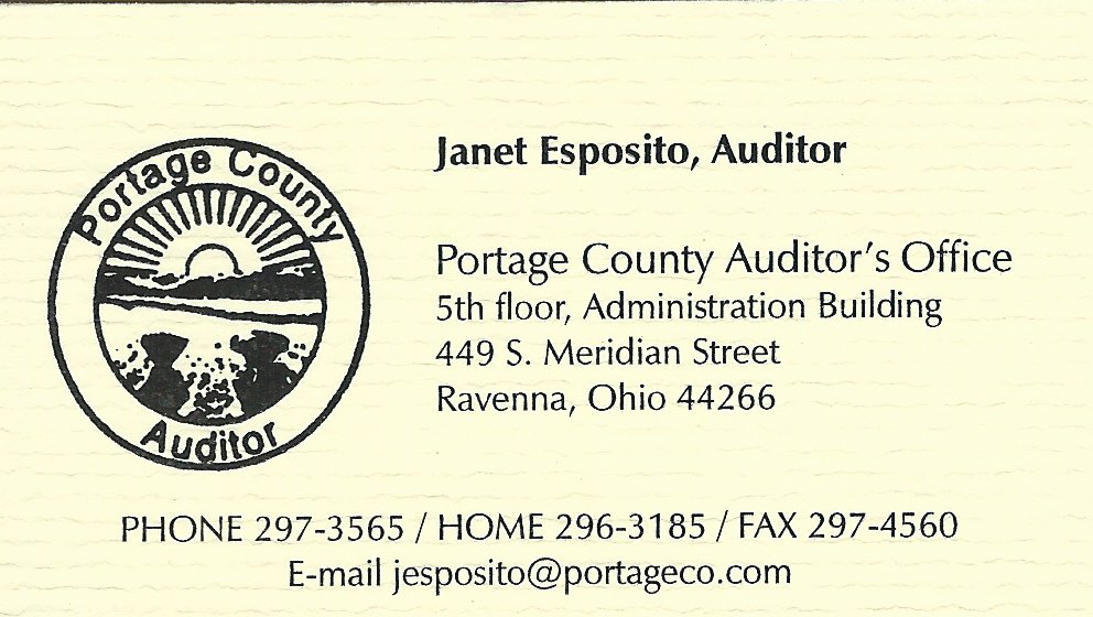 Janet Esposito Portage County Auditor